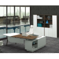 latest design office furniture freestanding office desk with returned desk